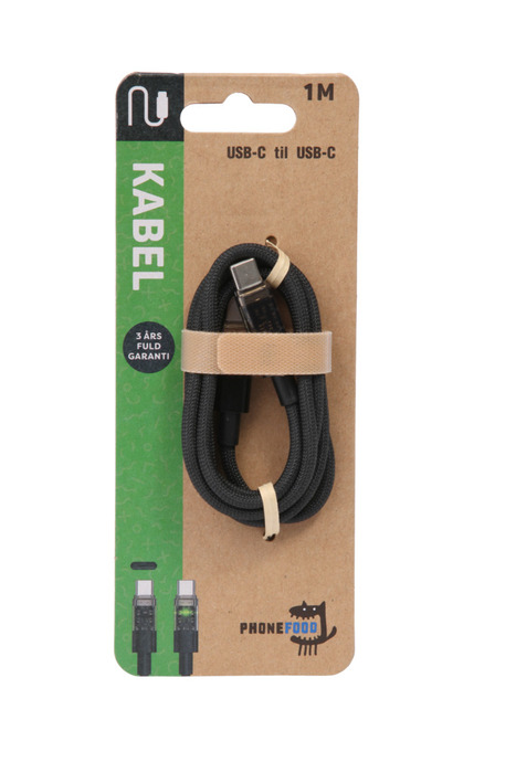 Kabel USB-C til USB-C 1 meter